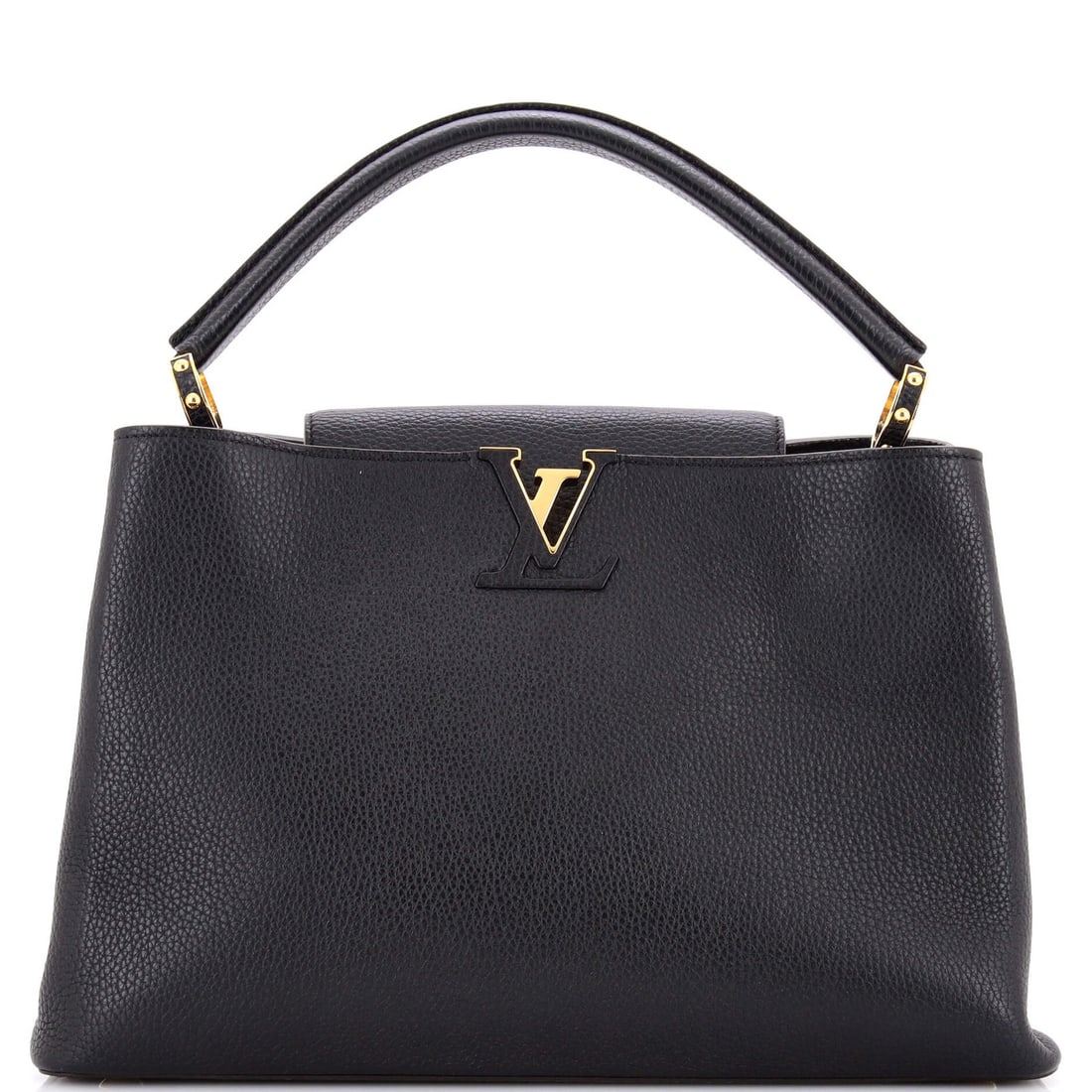 Louis Vuitton Capucines Bag Leather MM (1 of 7)