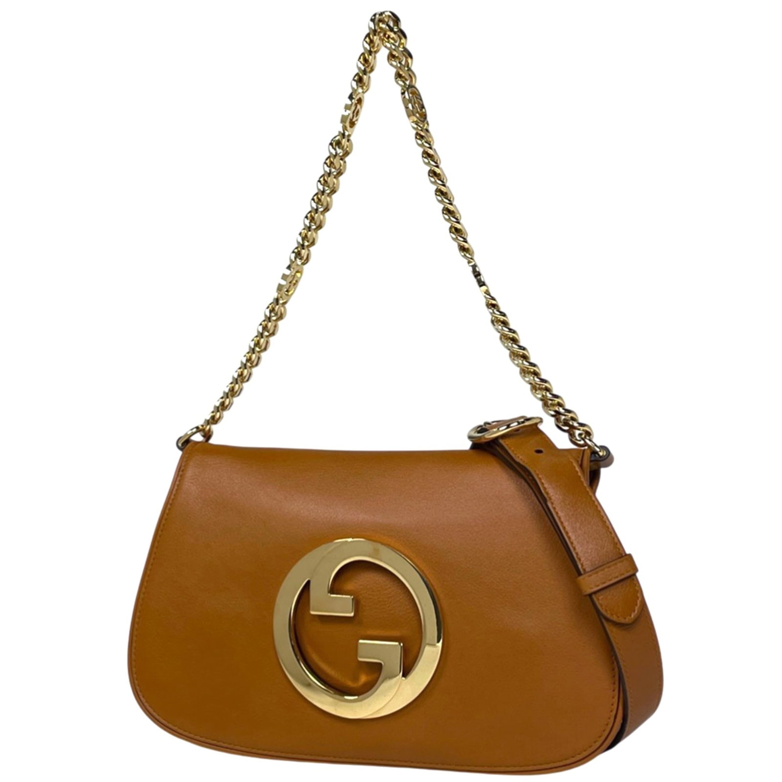 Gucci leather shoulder bag (1 of 8)