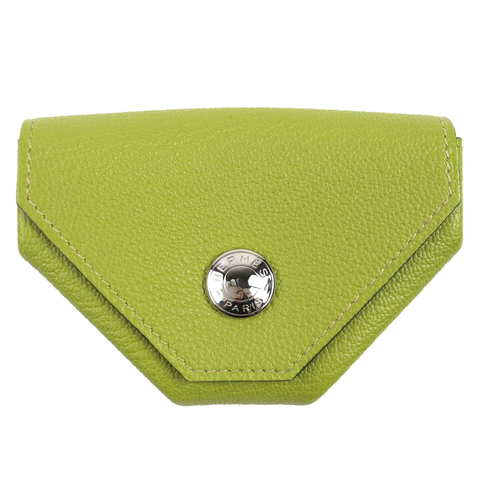 Hermes Coin Purse/ Coin Case Chevre Leather (1 of 9)