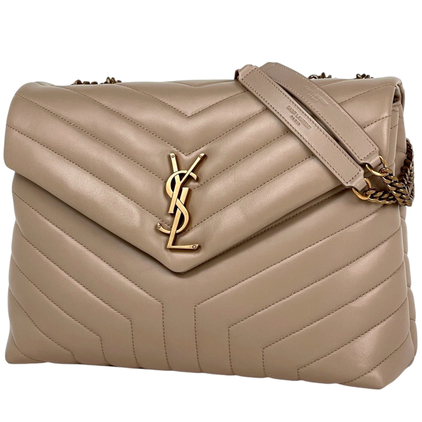 Yves Saint Laurent Leather Shoulder Bag (1 of 11)