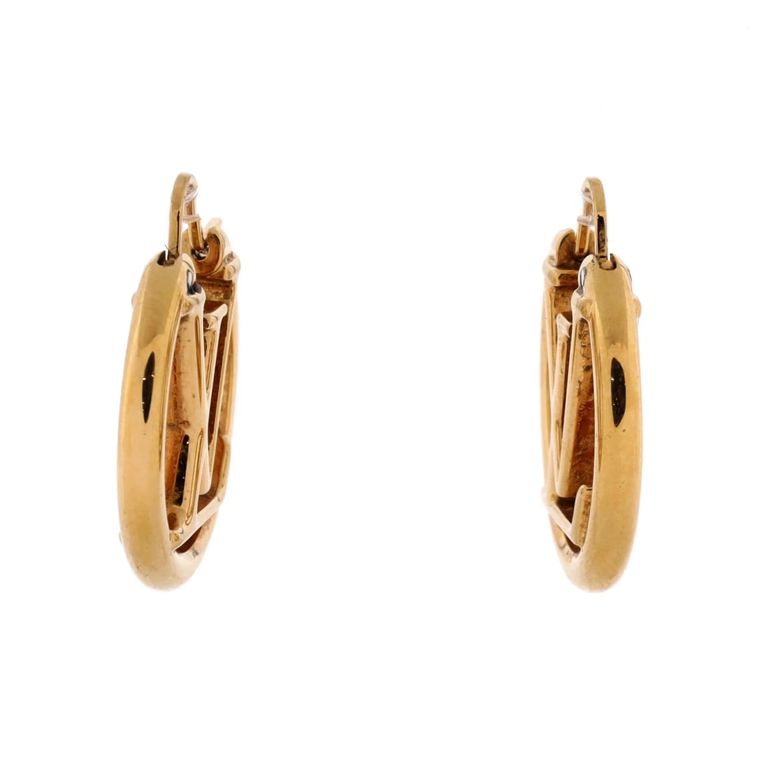 Louis Vuitton Louise Hoop Earrings Metal PM: Louis Vuitton Louise Hoop Earrings Metal PM Elevate your style with the iconic Louis Vuitton Louise Hoop Earrings, boasting sleek gold metal and a timeless design that exudes luxury. With its 25"