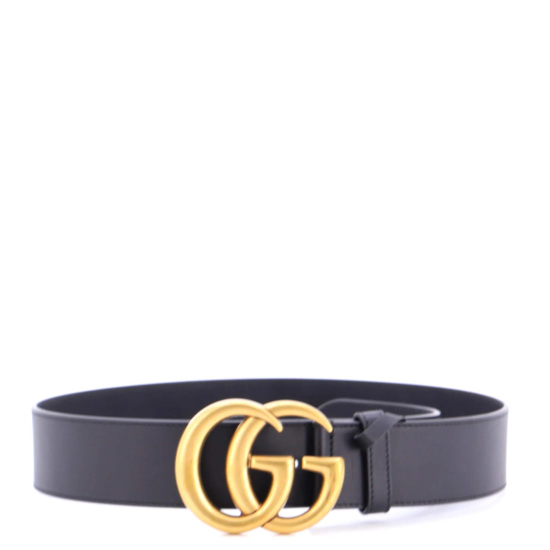 Gucci GG Marmont Belt Leather Wide: Gucci GG Marmont Belt Leather Wide Elevate your style with the iconic Gucci GG Marmont Belt Leather Wide, boasting sleek black leather and aged gold hardware that adds a touch of sophistication to any