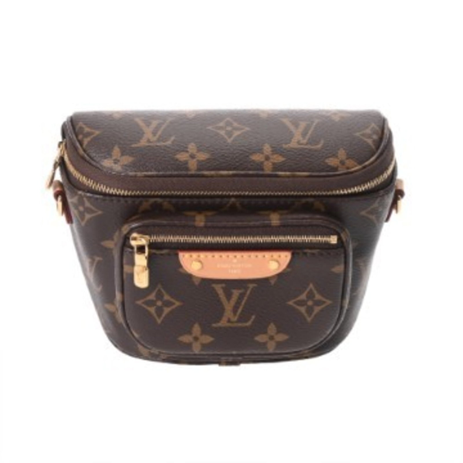 Louis Vuitton is a monogram bag.: Louis Vuitton is a monogram bag. A timeless classic, this Louis Vuitton monogram shoulder bag boasts the iconic brand's signature brown leather and gold hardware, exuding effortless elegance. With its