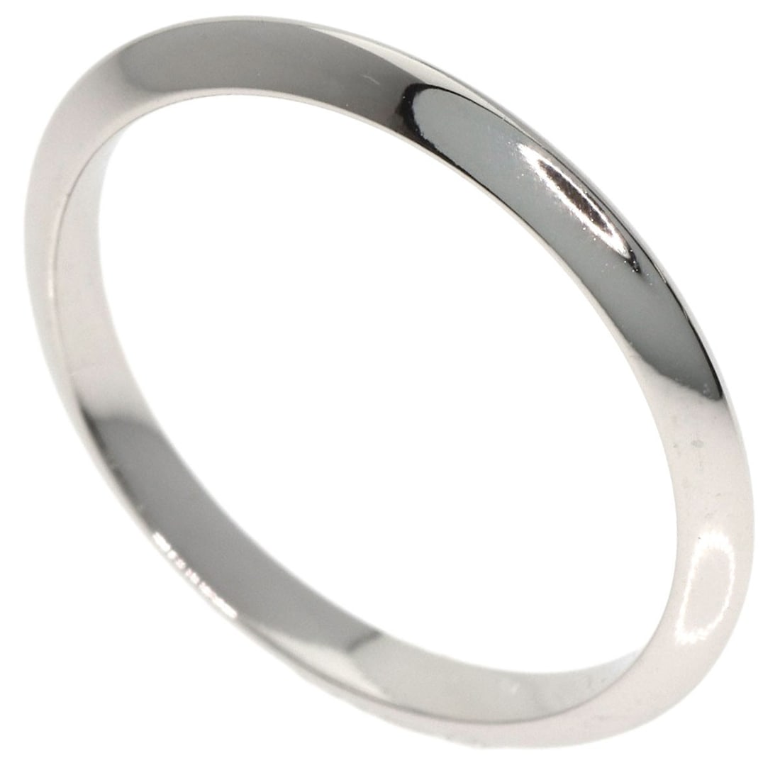 Tiffany and Co platinum knife edge ring. (1 of 8)