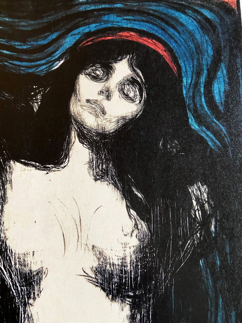 Edvard Munch Lithograph Published Op Numbered - 4