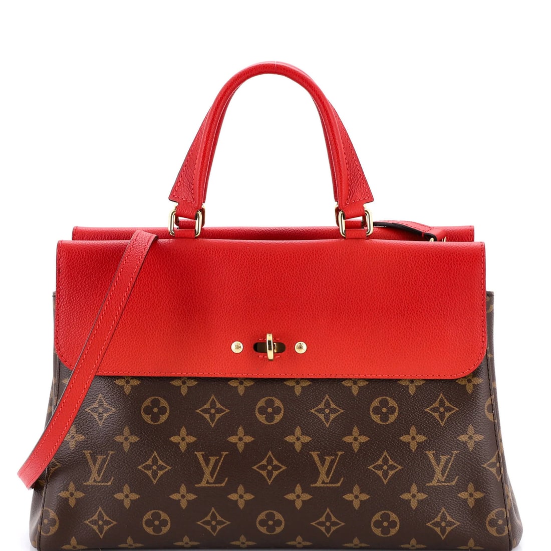 Louis Vuitton Venus Handbag Monogram Canvas: Louis Vuitton Venus Handbag Monogram Canvas A stunning Louis Vuitton Venus Handbag in rich brown leather, adorned with the iconic monogram canvas design, adds a touch of timeless elegance to any