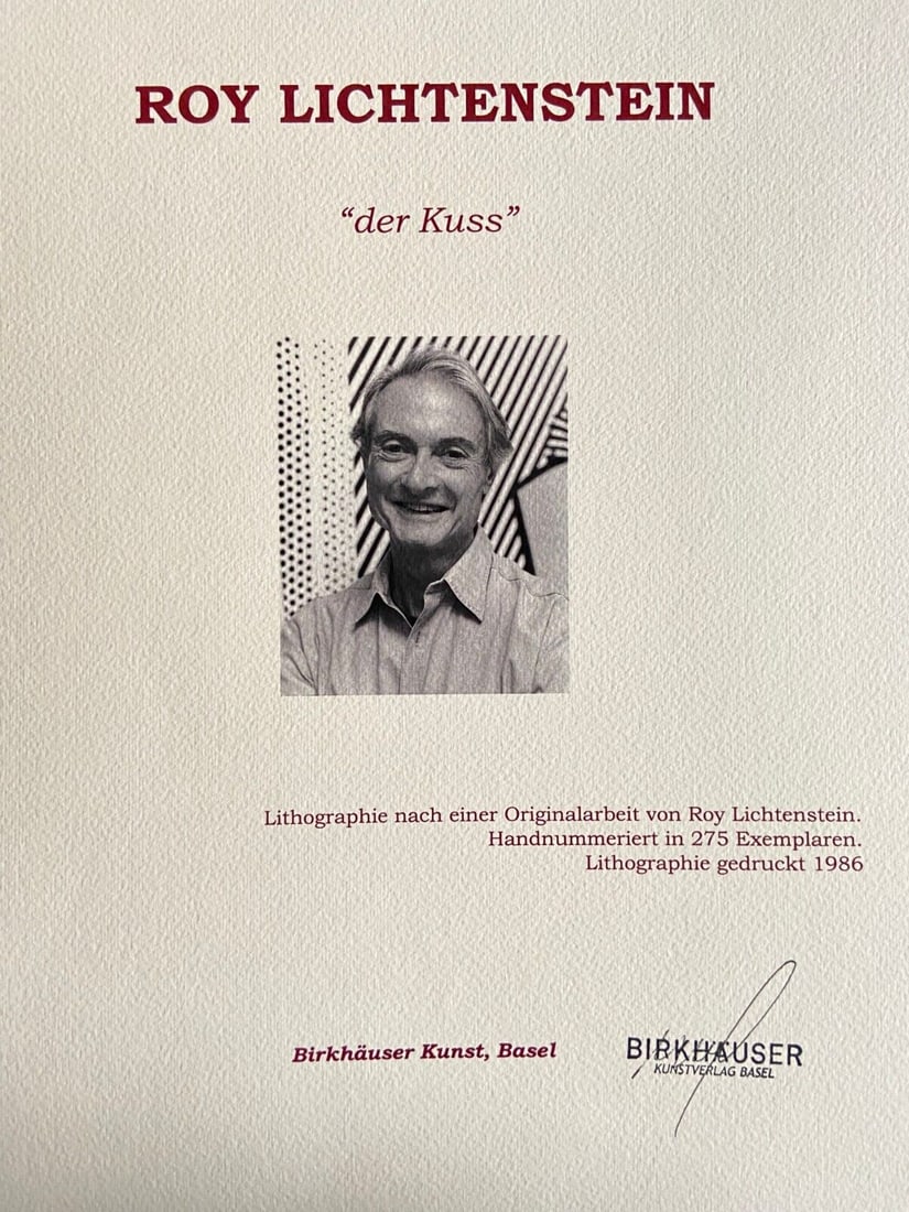 Lichtenstein Roy Lithograph - 8