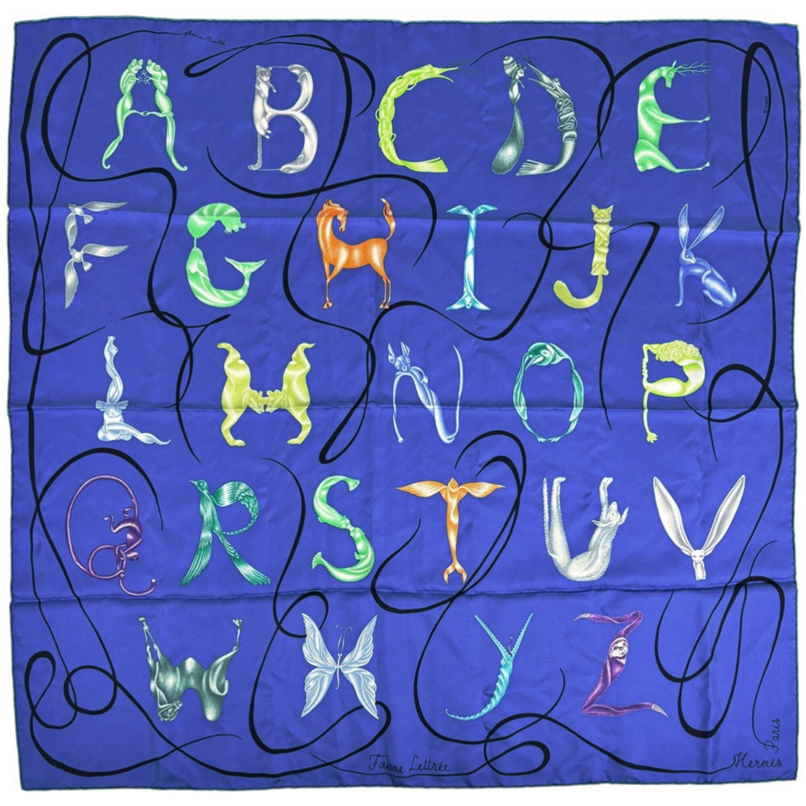 Hermes silk scarf (1 of 3)