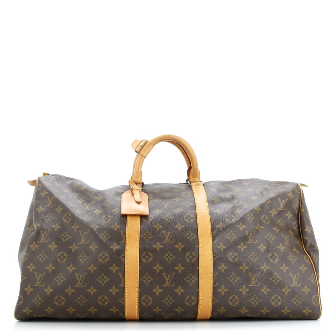 Louis Vuitton 55 Canvas Monogram Keepall Bag Bandouliere (1 of 9)