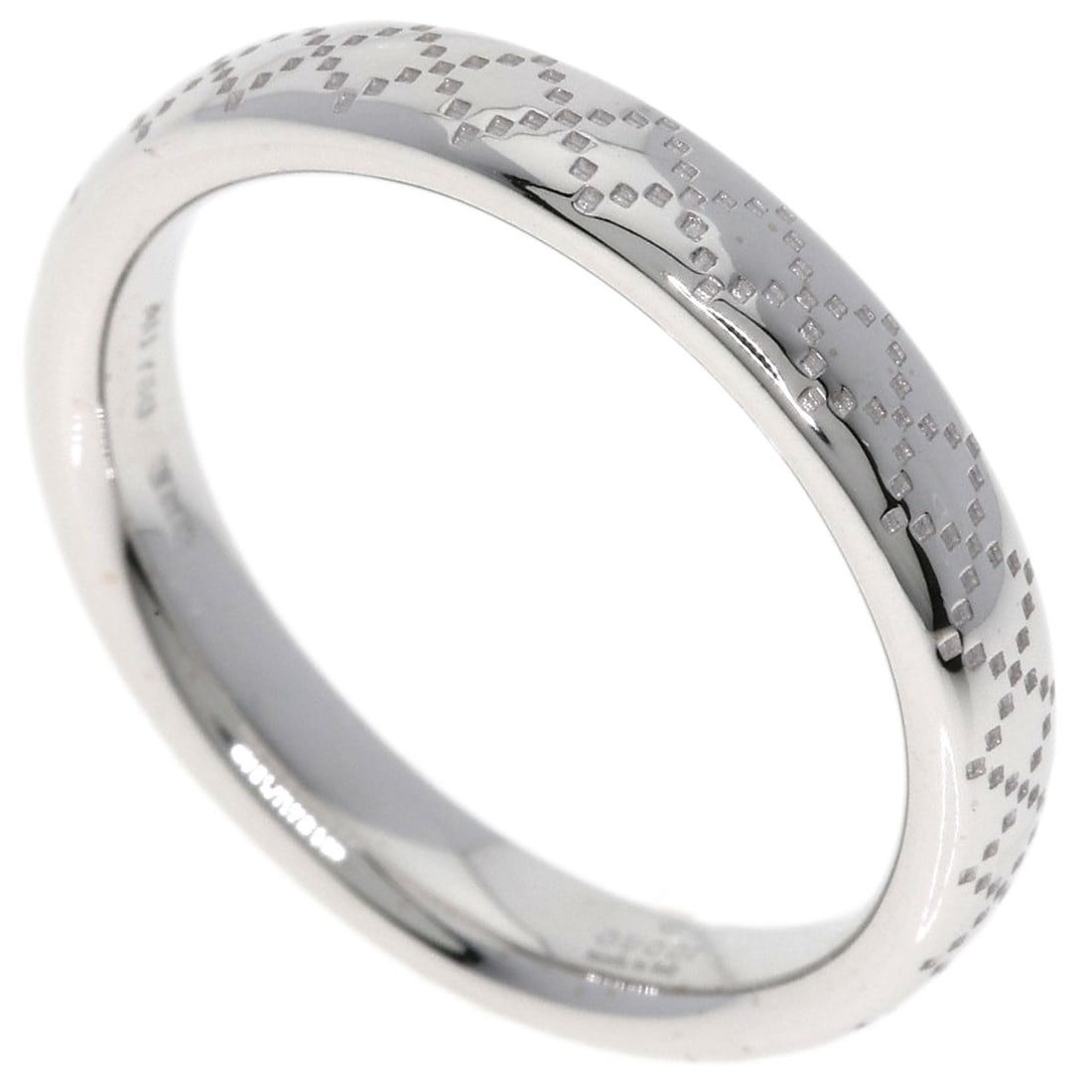GUCCI Diamantissima # 13 Ring K18 White Gold (1 of 7)