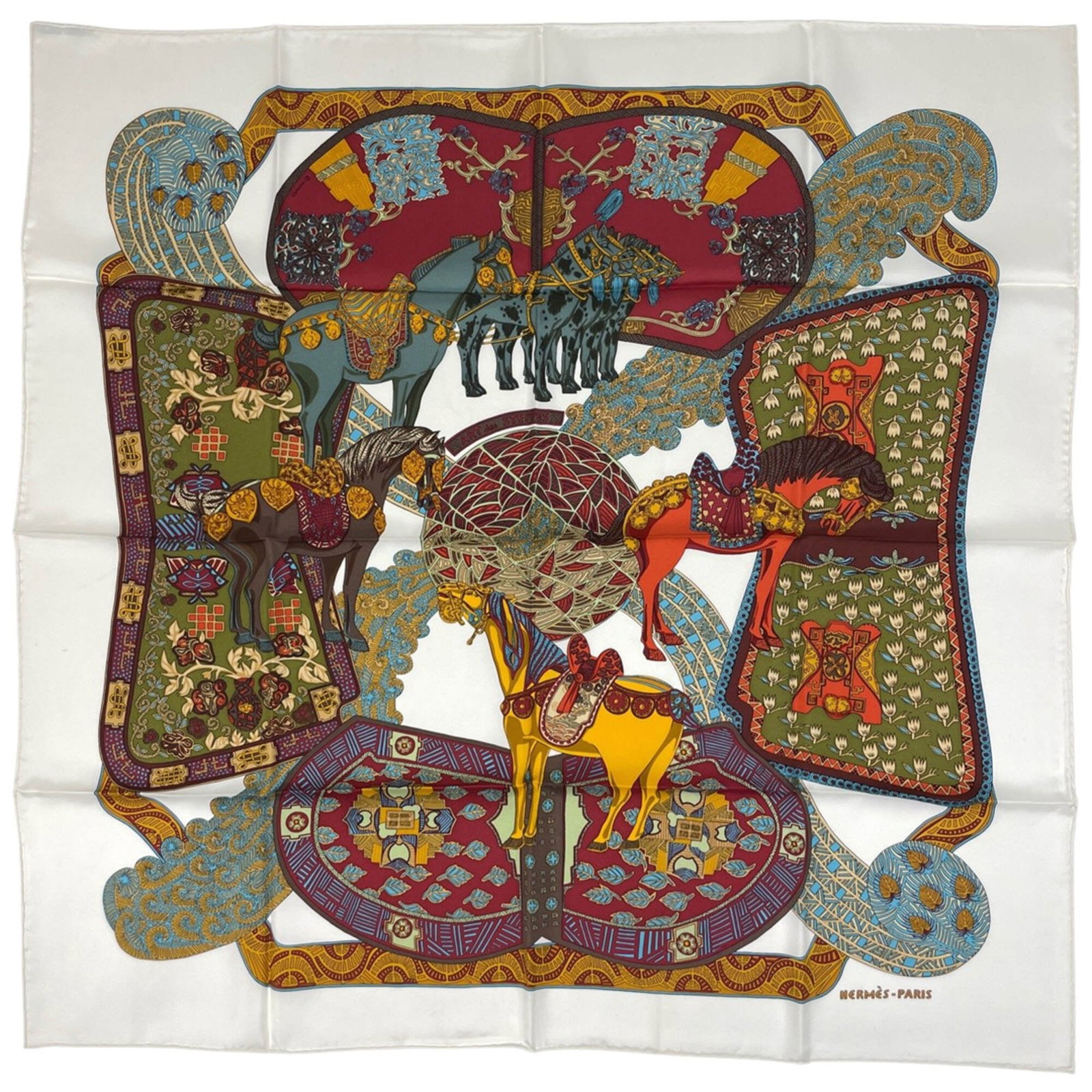 Hermes silk scarf (1 of 4)