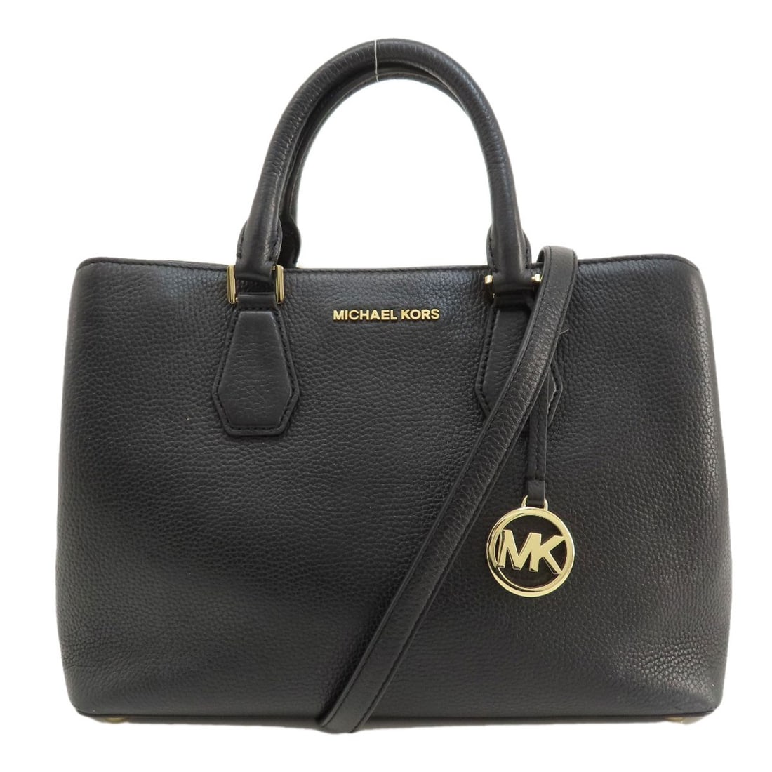 Michael Kors Logo Hardware 2WAY Tote Bag Leather (1 of 20)