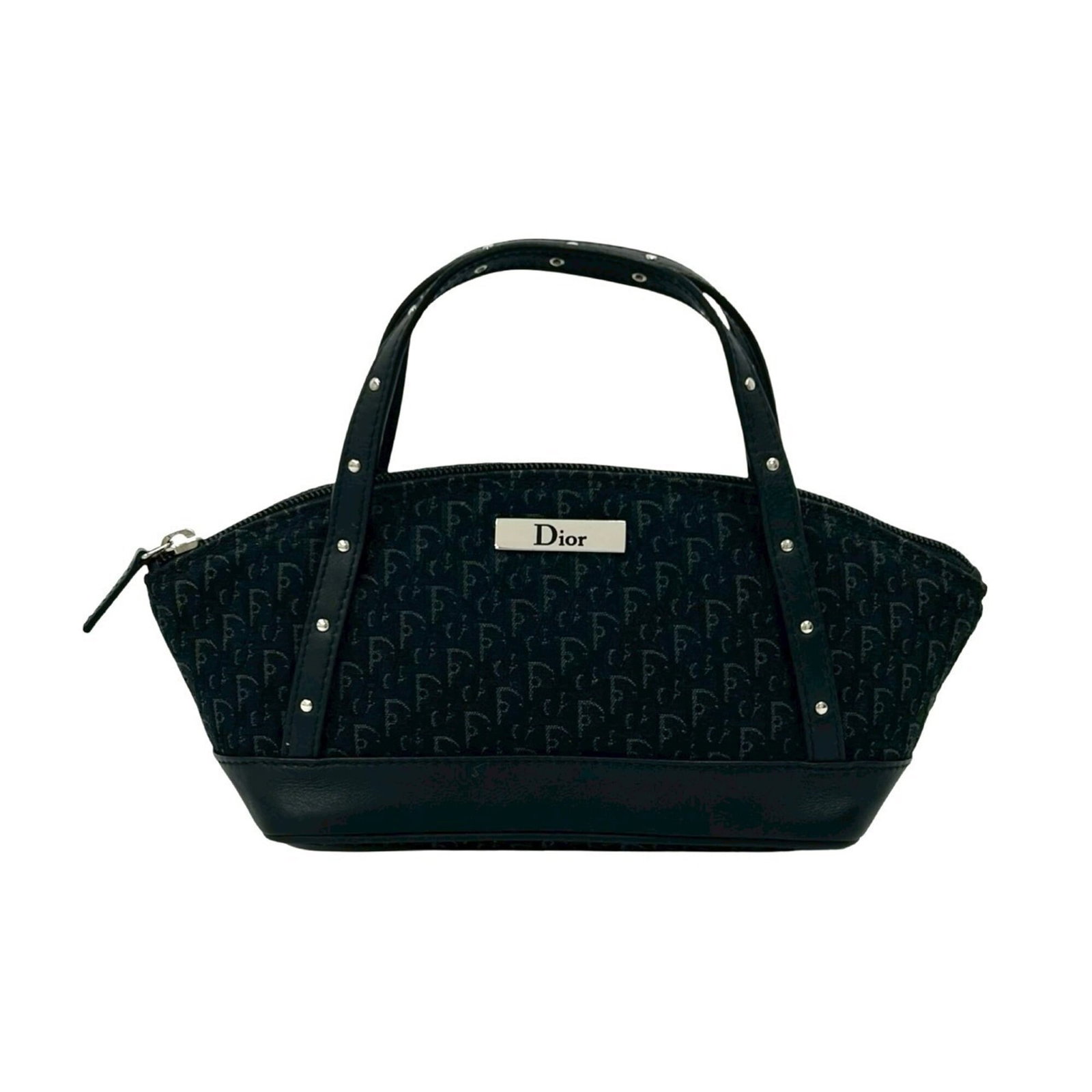 Christian Dior Handbag Canvas, Leather (1 of 10)