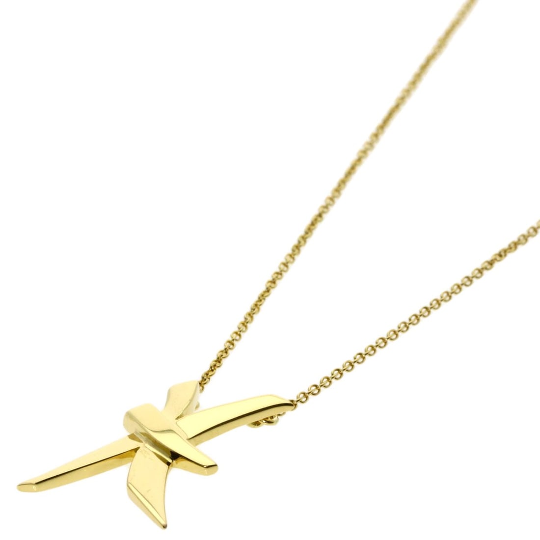 TIFFANY&Co. Paloma Picasso Pisces Necklace K18 Yellow Gold (1 of 5)