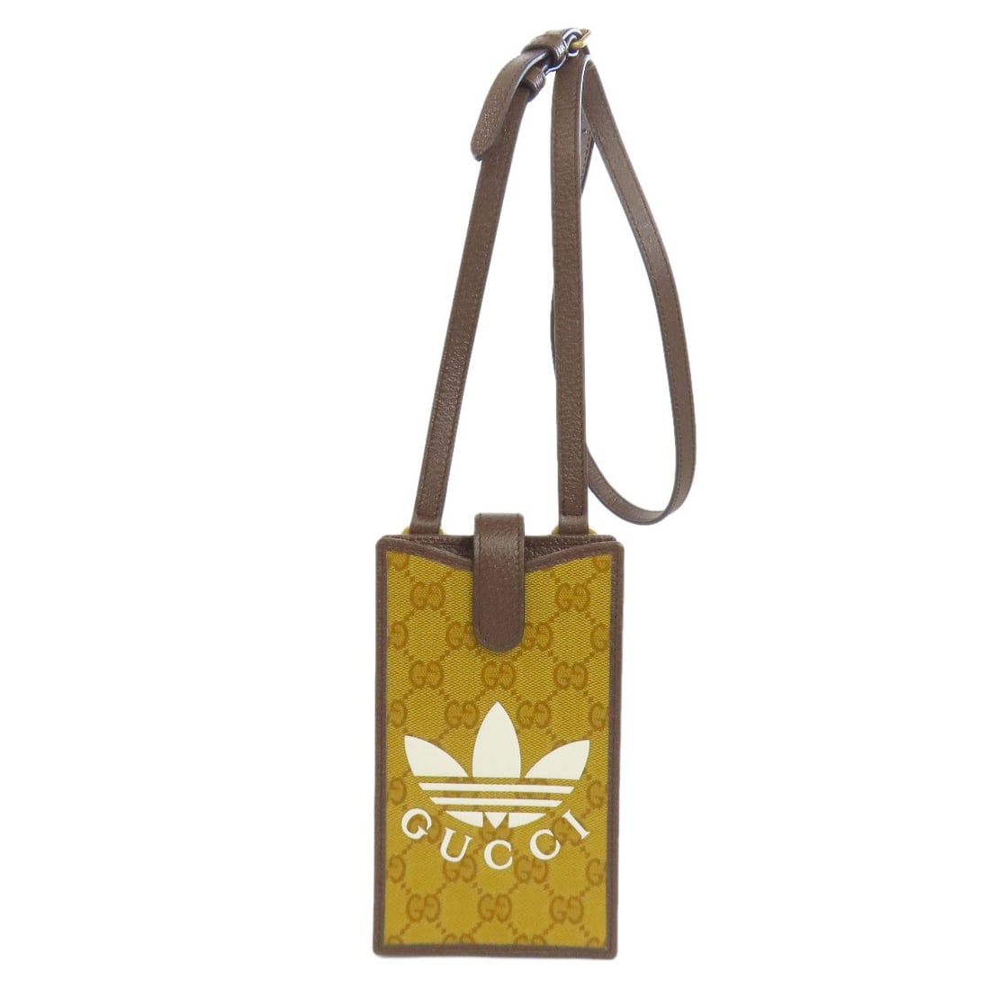 GUCCI 702203 GGCrystal Adidas collaboration phone pouch Accessory pouch PVC (1 of 13)