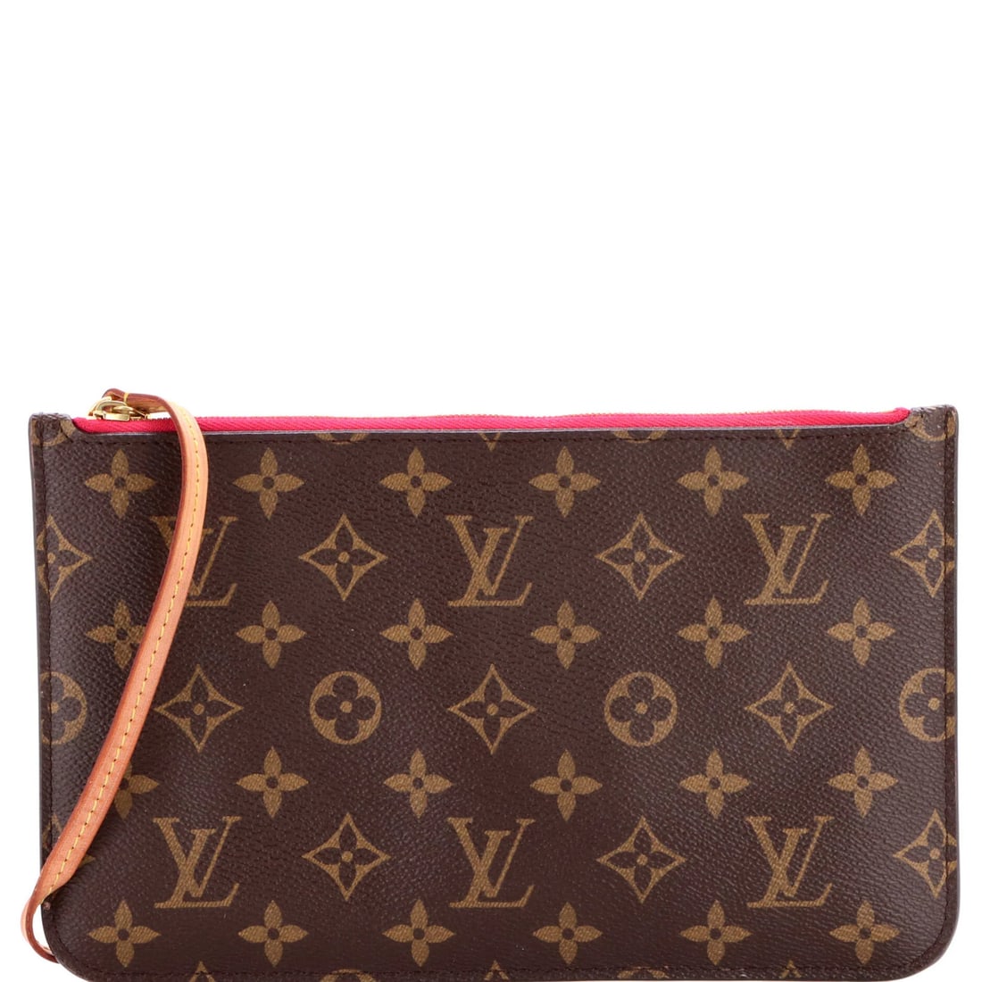 Louis Vuitton canvas pochette monogram large (1 of 8)