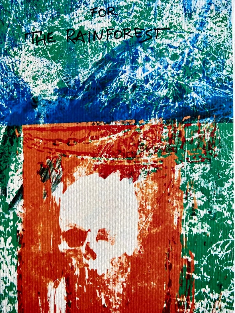 Robert Rauschenberg stamp lithograph - 3