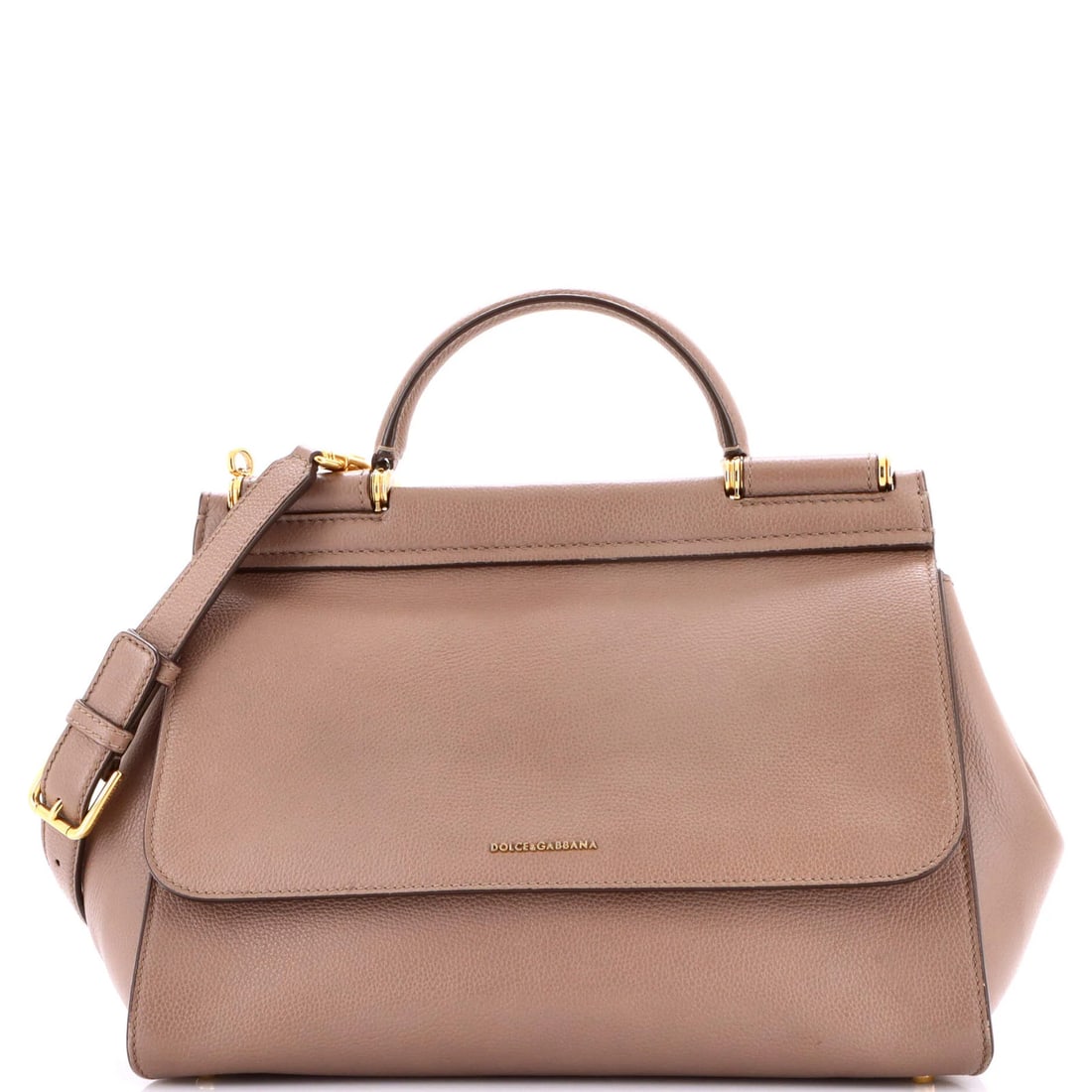 Dolce & Gabbana Miss Sicily Bag Leather Large (1 of 7)