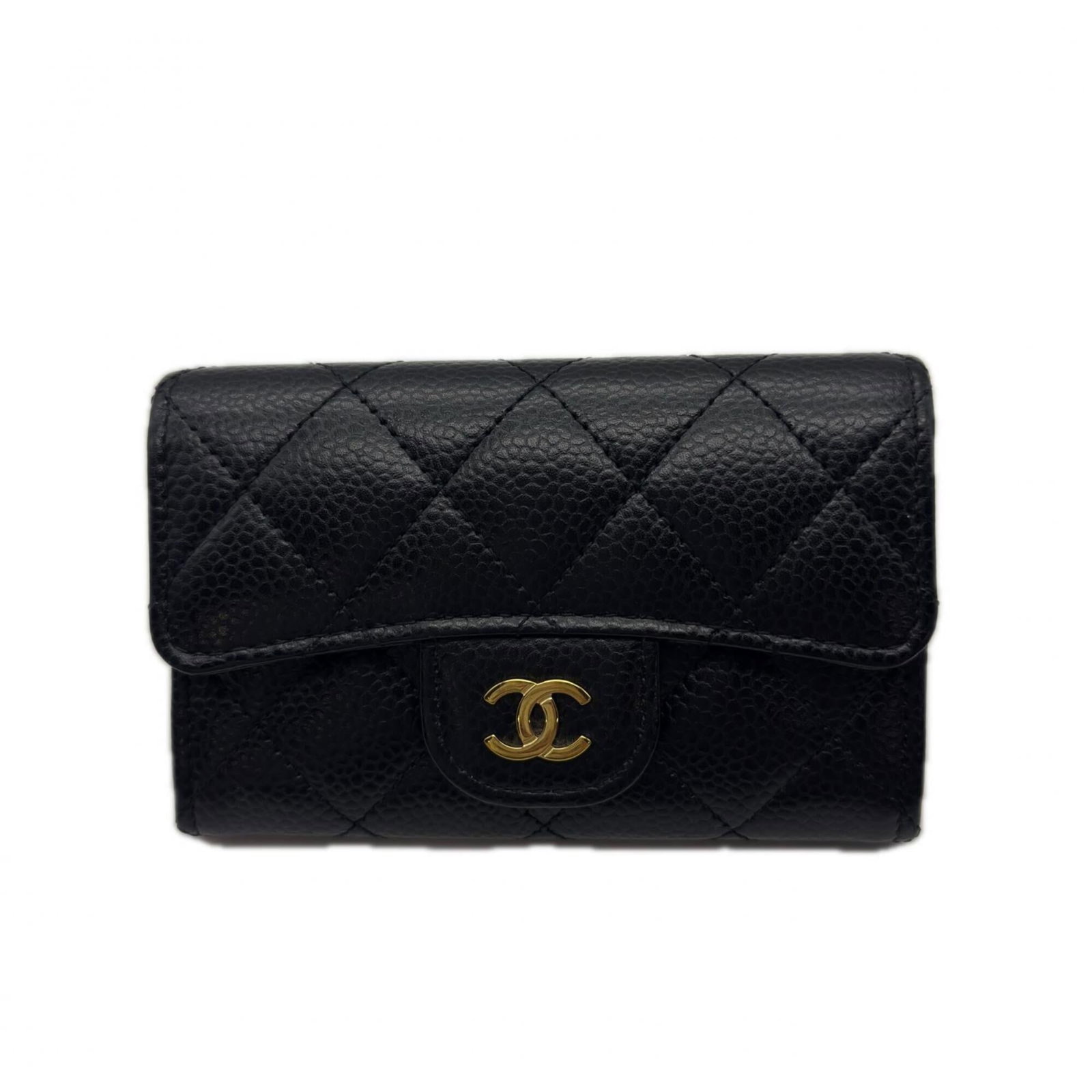 Chanel Business Card Case Grained Calfskin (1 of 14)