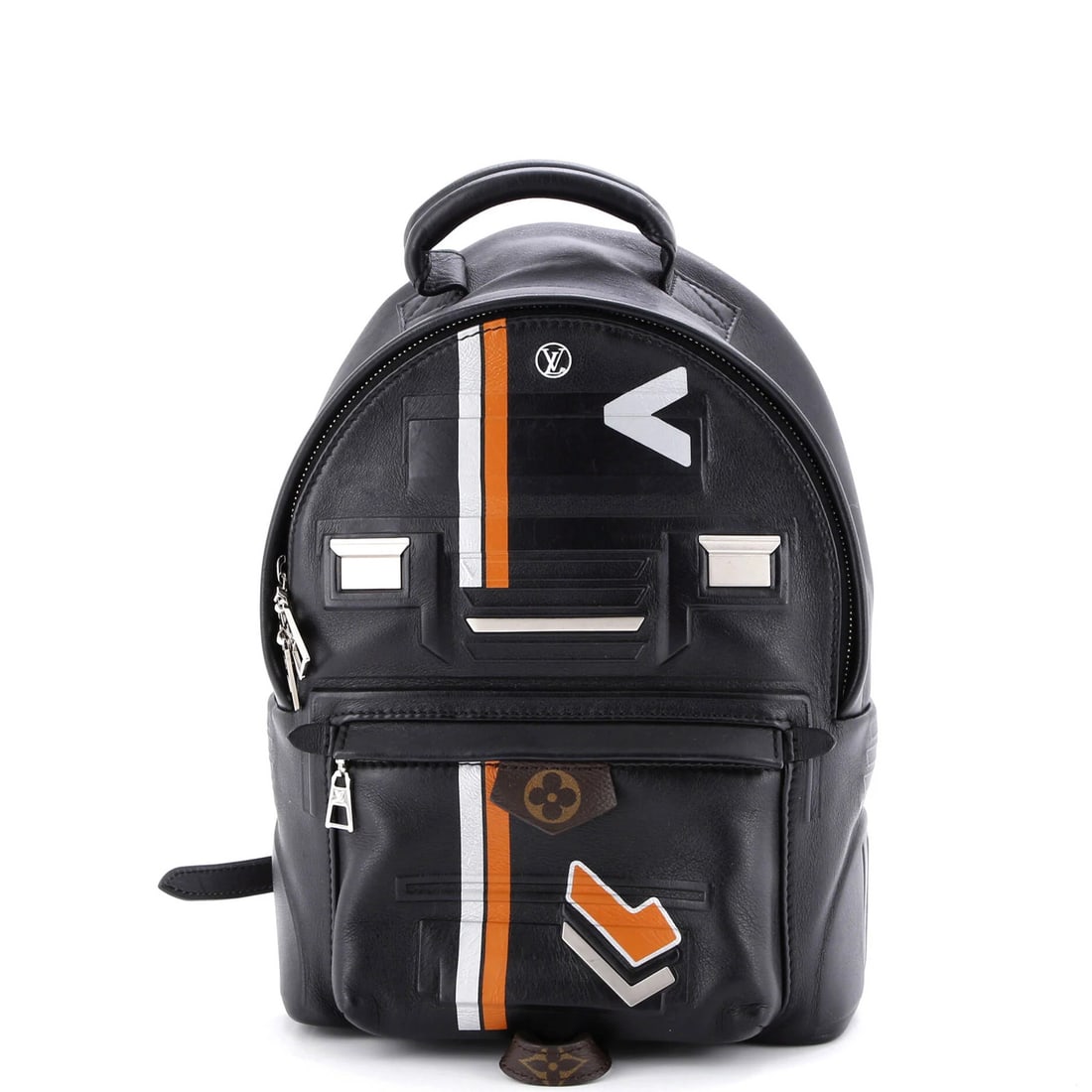 Louis Vuitton Palm Springs Backpack Limited Edition Embossed Epi Space Leather: Louis Vuitton Palm Springs Backpack Limited Edition Embossed Epi Space Leather Experience the epitome of luxury with this limited edition Louis Vuitton Palm Springs Backpack, crafted from rich Epi