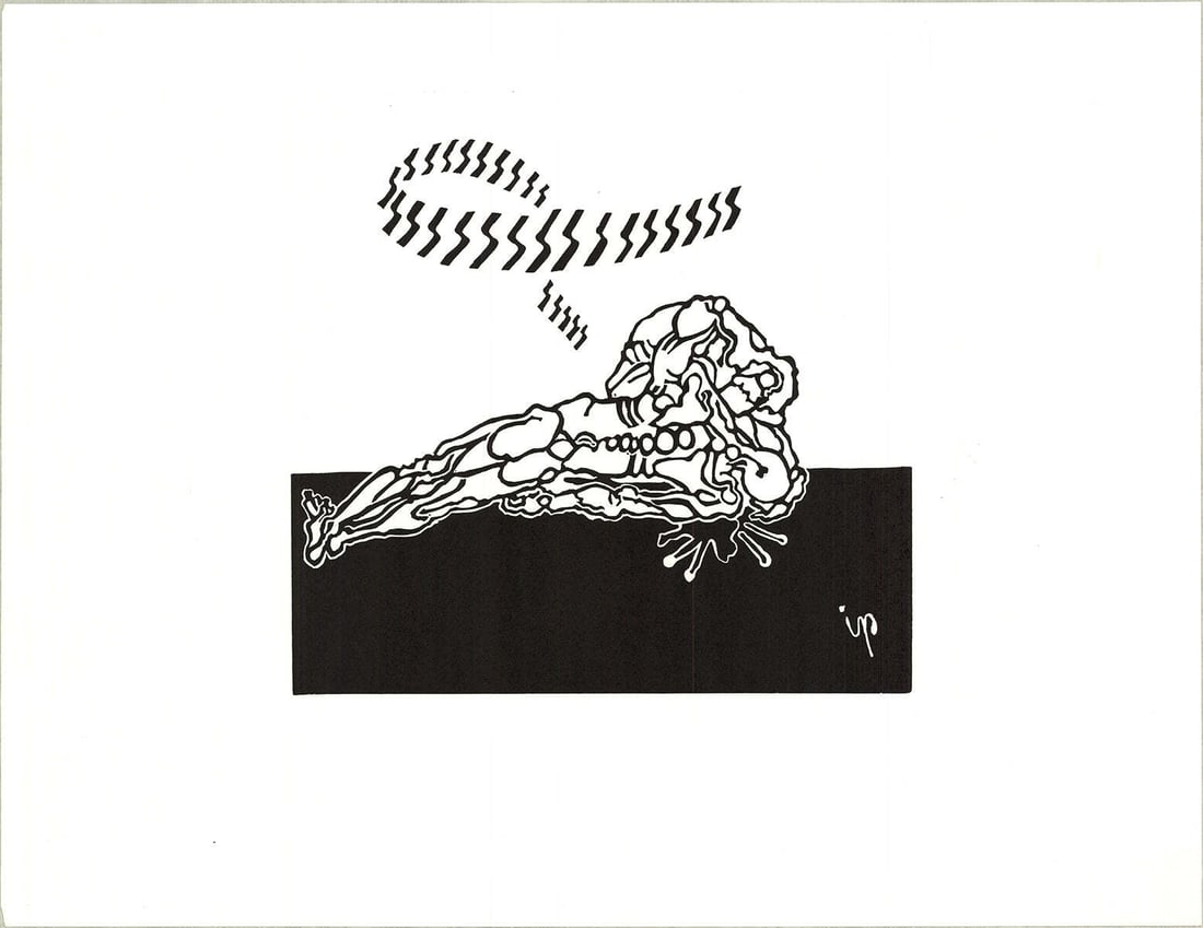 JEAN-ROBERT IPOUSTGUY Tick Tock; You're on Fire Comrade 17.5" x 21.5" Lithograp (1 of 4)