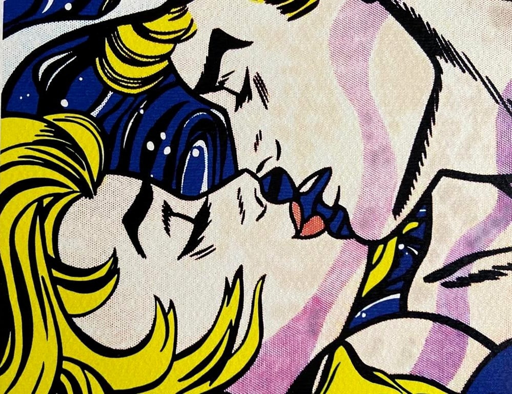 Roy Lichtenstein is a numbered lithograph. - 4