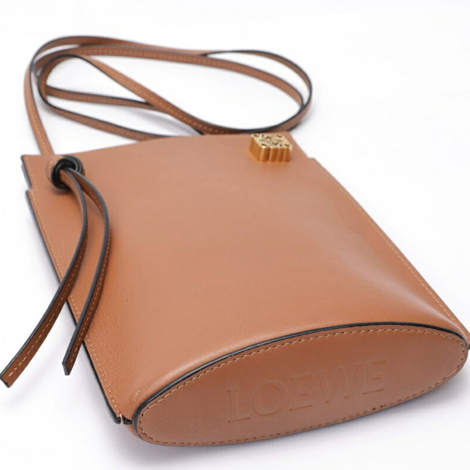Leather Loewe Pouch - 4