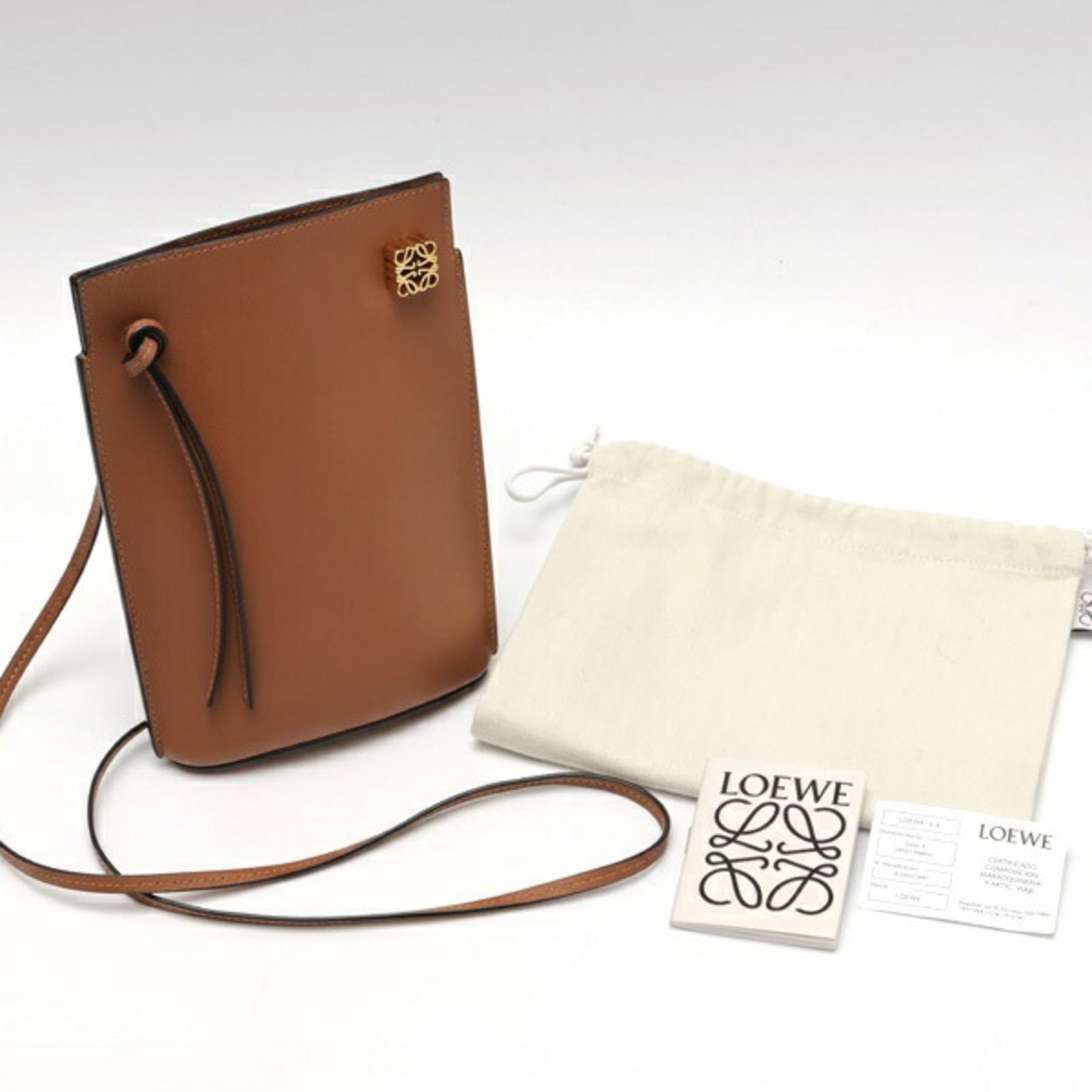 Leather Loewe Pouch - 6