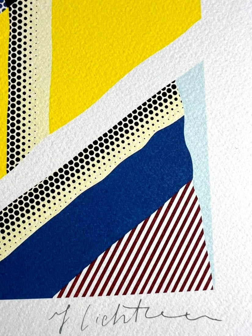Lithograph Numbered by Roy Lichtenstein - 9