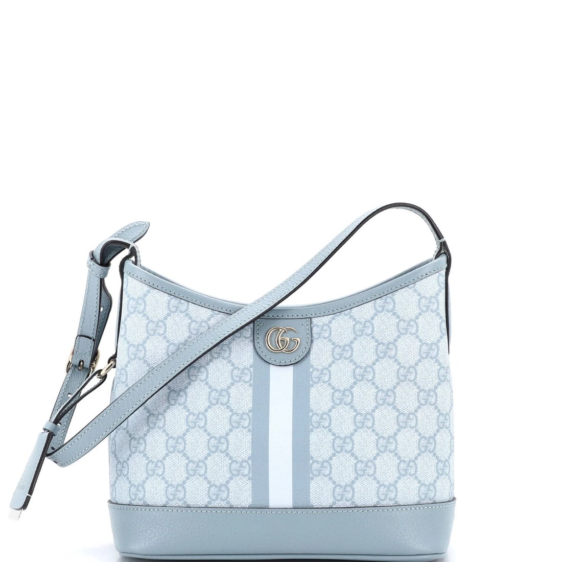 Gucci GG Coated canvas small leather open bucket bag (1 of 5)