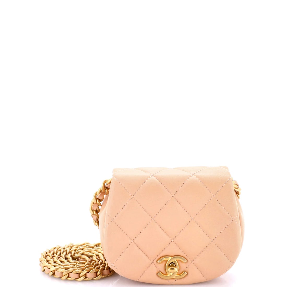 Chanel Coco Mail Clutch with Chain Quilted Calfskin Mini (1 of 6)