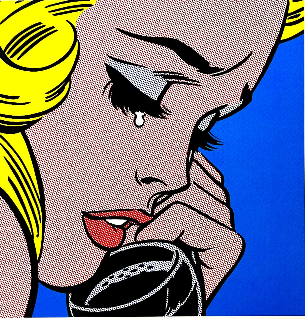 Lichtenstein lithograph numbered - 2
