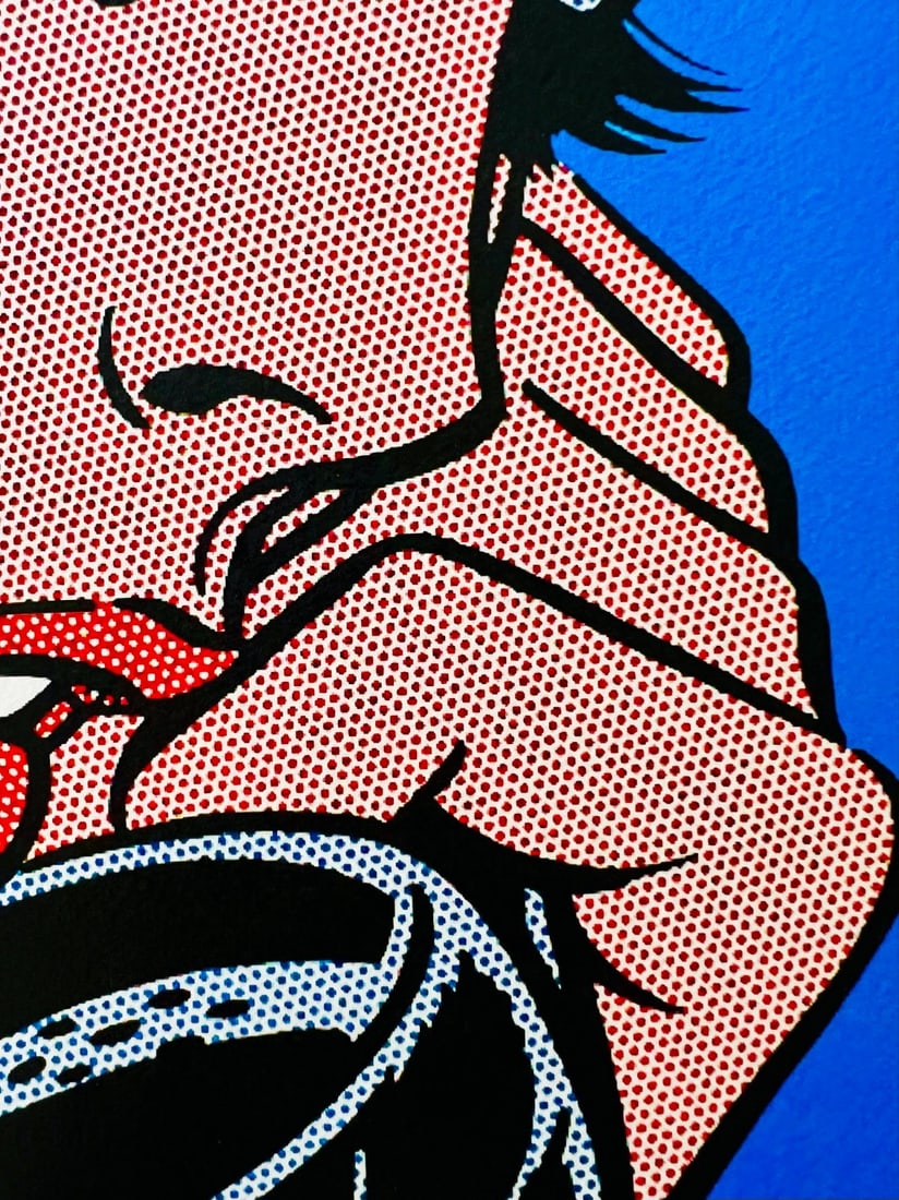 Lichtenstein lithograph numbered - 6