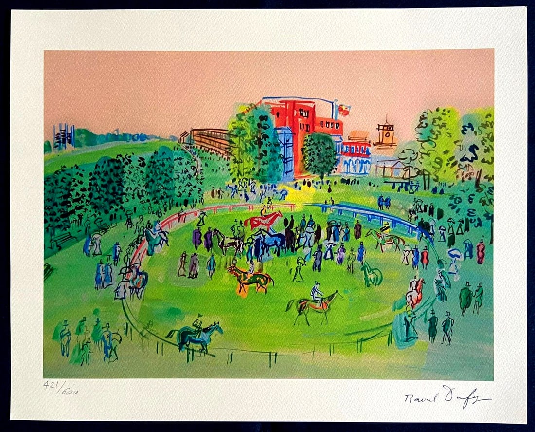 Raoul Dufy, Lithograph museum numbered op (1 of 8)