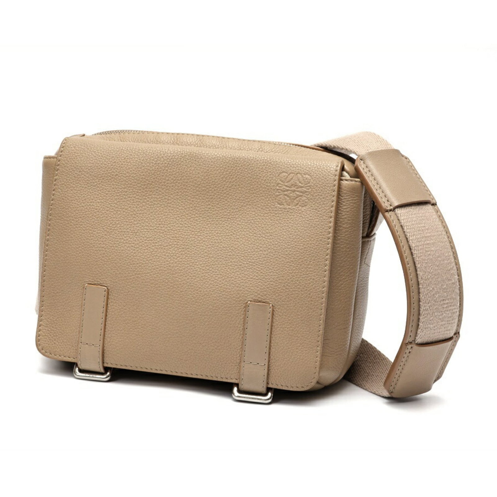 Leather Loewe Shoulder Messenger Bag (1 of 10)