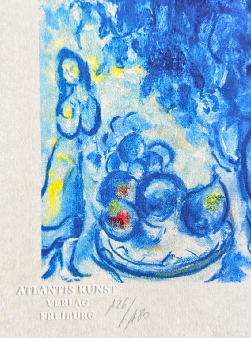 Marc Chagall Lithograph Numbered - 5