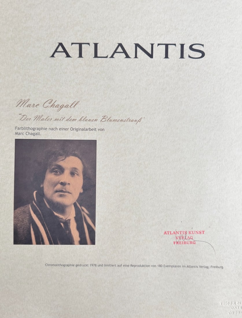 Marc Chagall Lithograph Numbered - 8