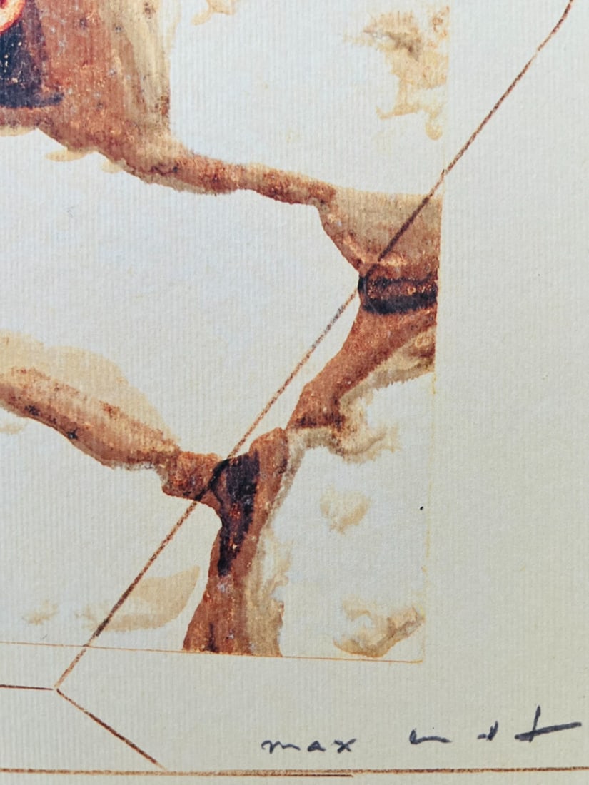 Max Ernst Lithograph Ink Numbered - 7