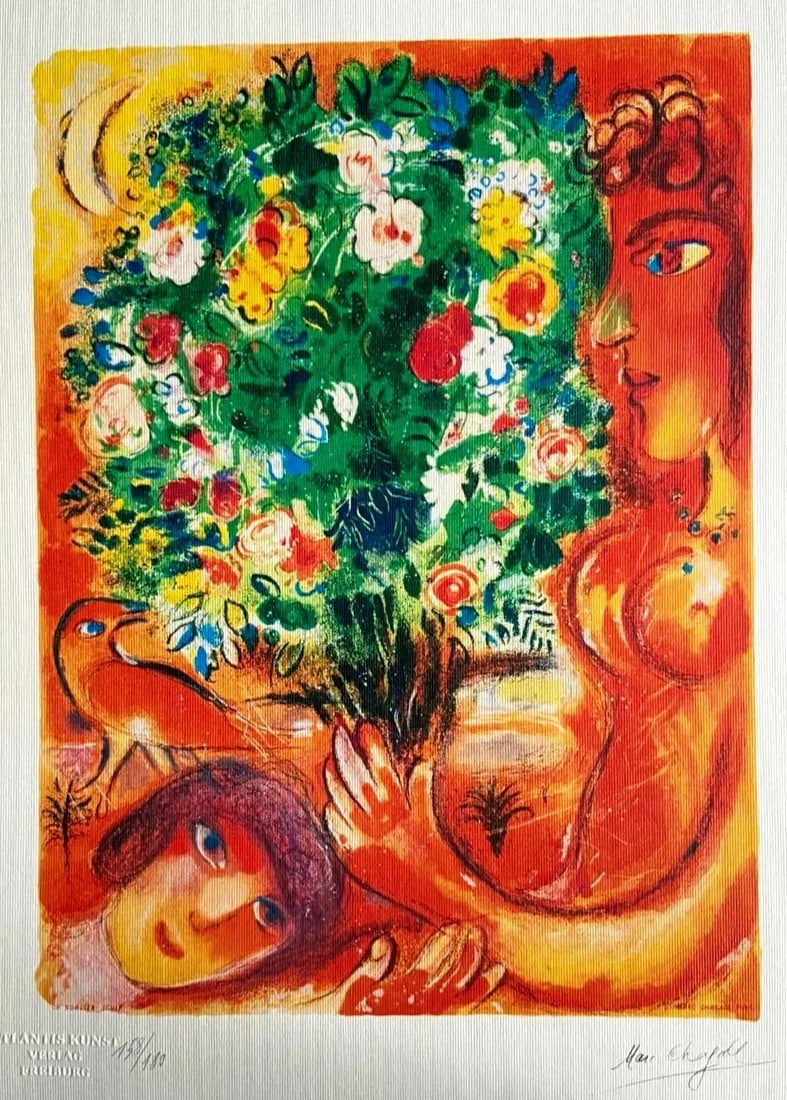 Marc Chagall Lithograph Numbered Limited (1 of 14)