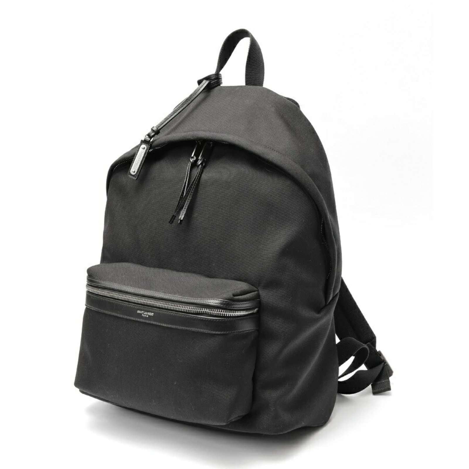 Nylon Leather Saint Laurent Backpack (1 of 7)
