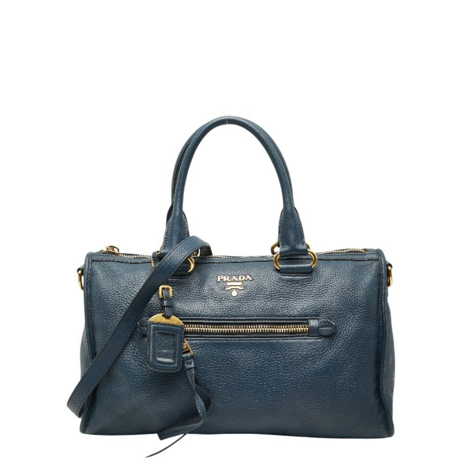 Prada leather shoulder bag: Prada leather shoulder bag A sleek and sophisticated Prada leather shoulder bag in black, boasting a timeless design that exudes elegance and refinement. With its premium leather construction and