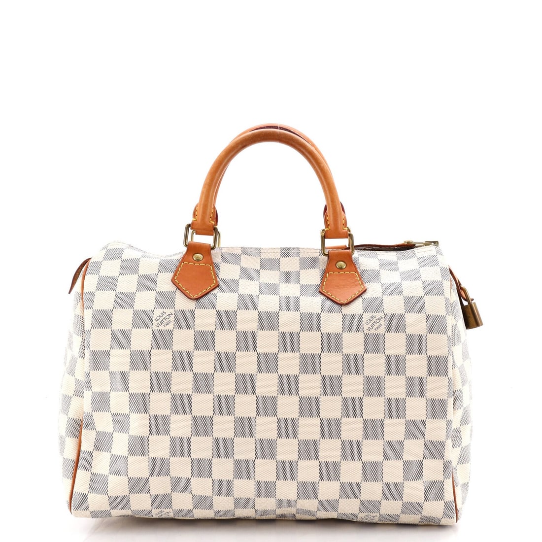 Louis Vuitton Speedy Handbag Damier 30: Louis Vuitton Speedy Handbag Damier 30 For the discerning collector, the Louis Vuitton Speedy Damier 30 offers a timeless blend of classic style and sophisticated elegance. This iconic handbag boasts 