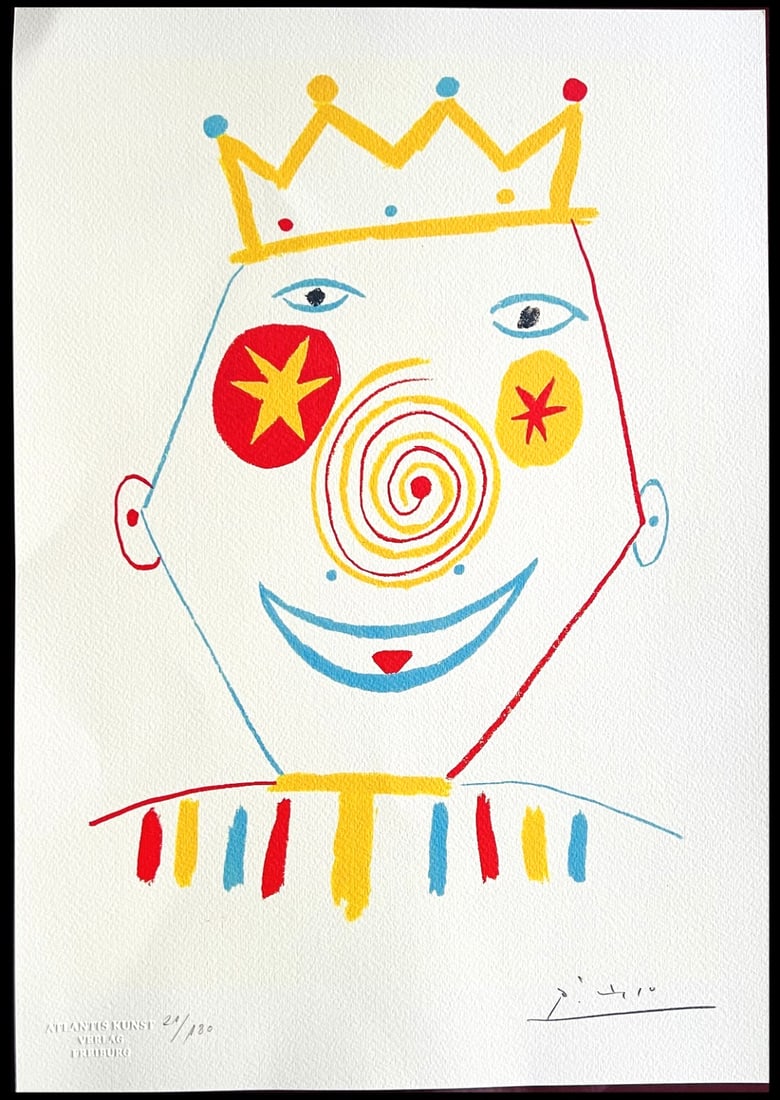 Pablo Picasso is a rare lithograph. (1 of 10)