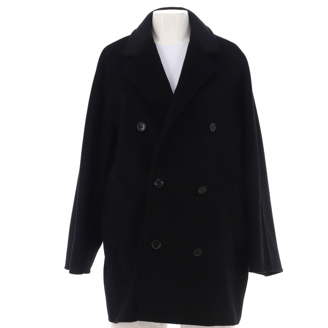 Max Mara Women's Short Coat Wool and Cashmere Blend Double Breasted Icon (1 of 5)