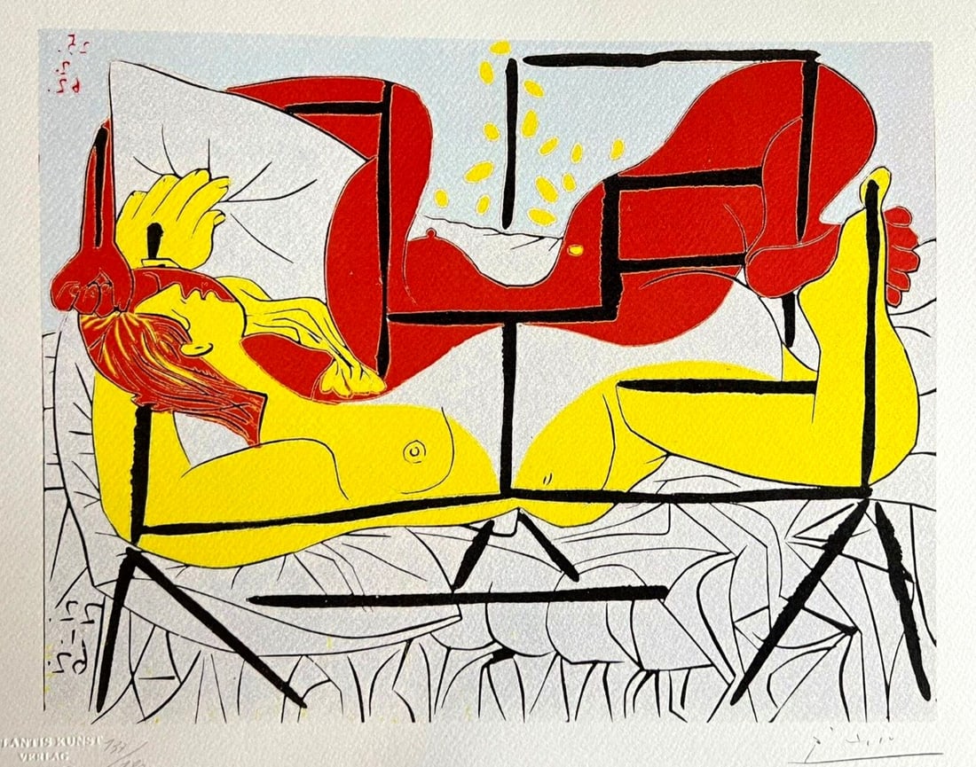 Pablo Picasso numbered lithograph - 2