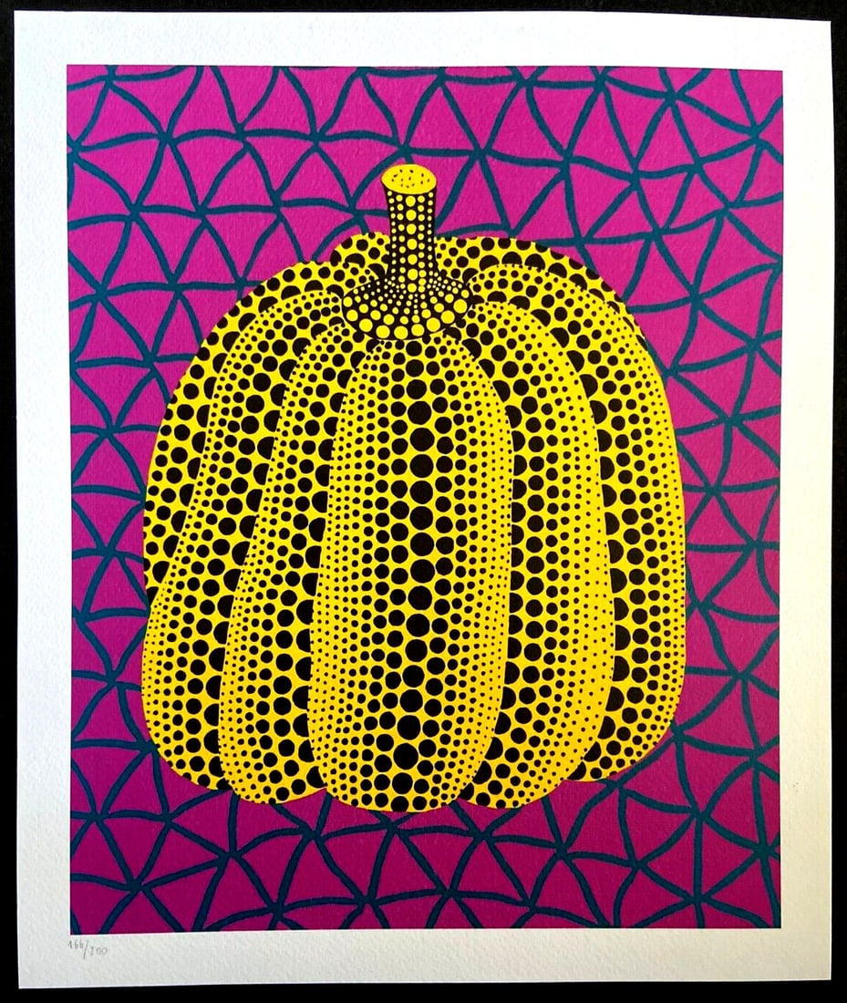 Yayoi Kusama Lithograph Museum Limited Edition 200 (1 of 6)