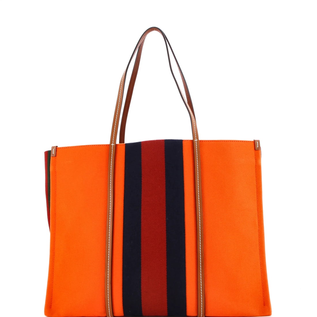 Gucci interlocking g web canvas large tote - 3