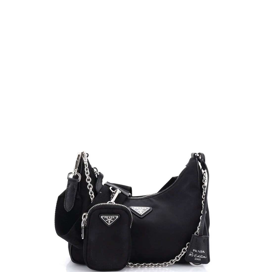 Tessuto Prada Small Re-Edition Shoulder Bag 2005 (1 of 7)