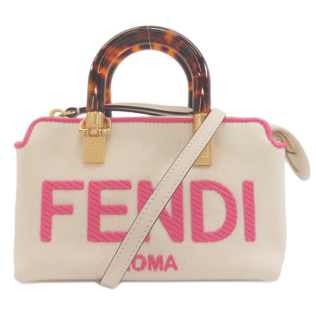 Fendi canvas handbag 2way by the way (1 of 20)