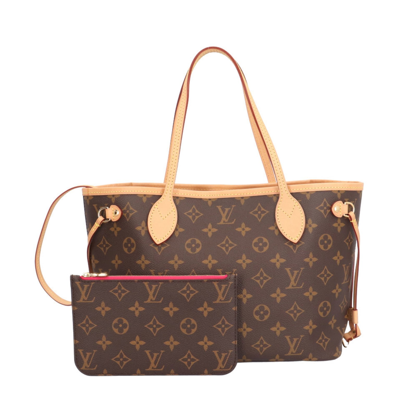 Louis Vuitton Canvas Monogram Tote Bag: Louis Vuitton Canvas Monogram Tote Bag Experience the timeless elegance of Louis Vuitton with this iconic canvas monogram tote bag, boasting the signature Pivoine color and classic monogram pattern. I